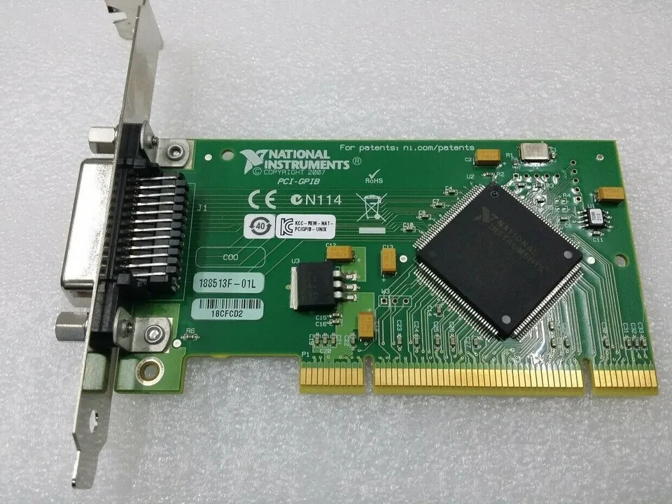 NATIONAL INSTRUMENTS PCI-GPIB Interface Adapter Card 778032-01