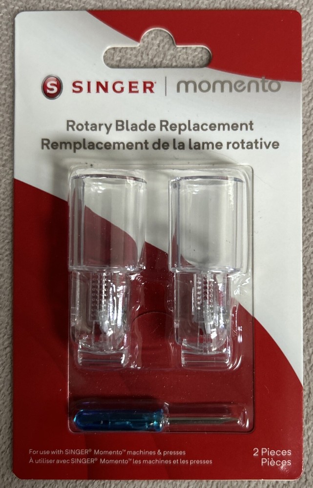 Singer Momento Rotary Blade Replacement 2pk