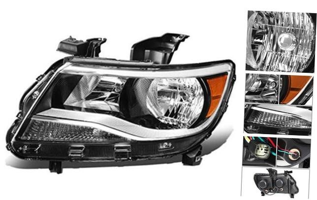 Driver Side Headlight Lamp Assembly Replacement for Chevy Colorado 2015-2019