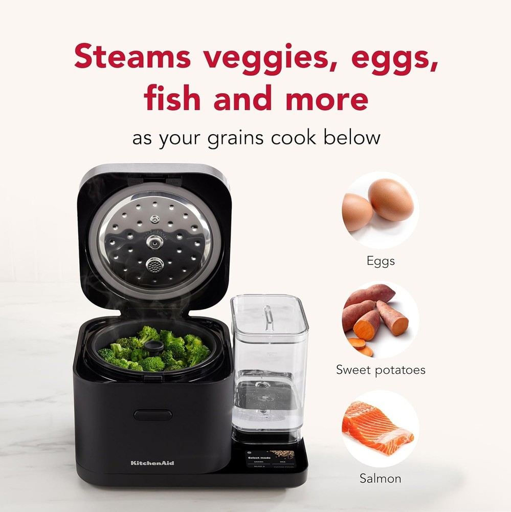 KitchenAid 8 Cup Grain Rice Cooker with Scale