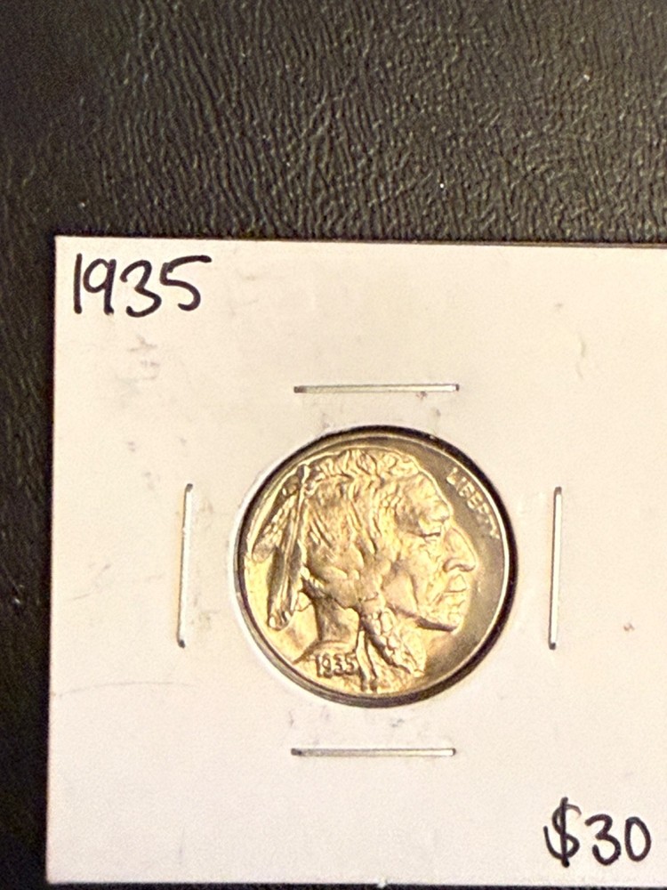 1935 5c Buffalo Nickel UNC Gem!