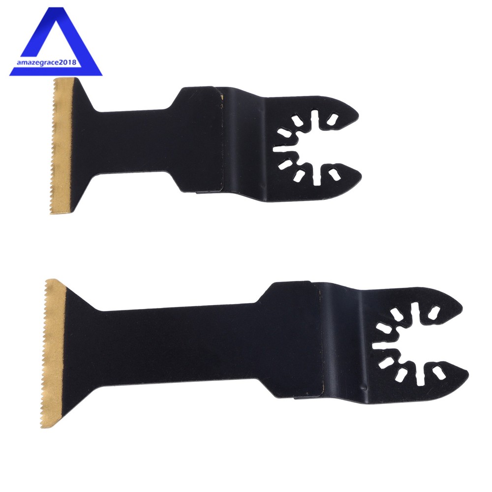 12Pack 2 Type Professional Multitool Plated Oscillating Tool Saw Blade For Wood