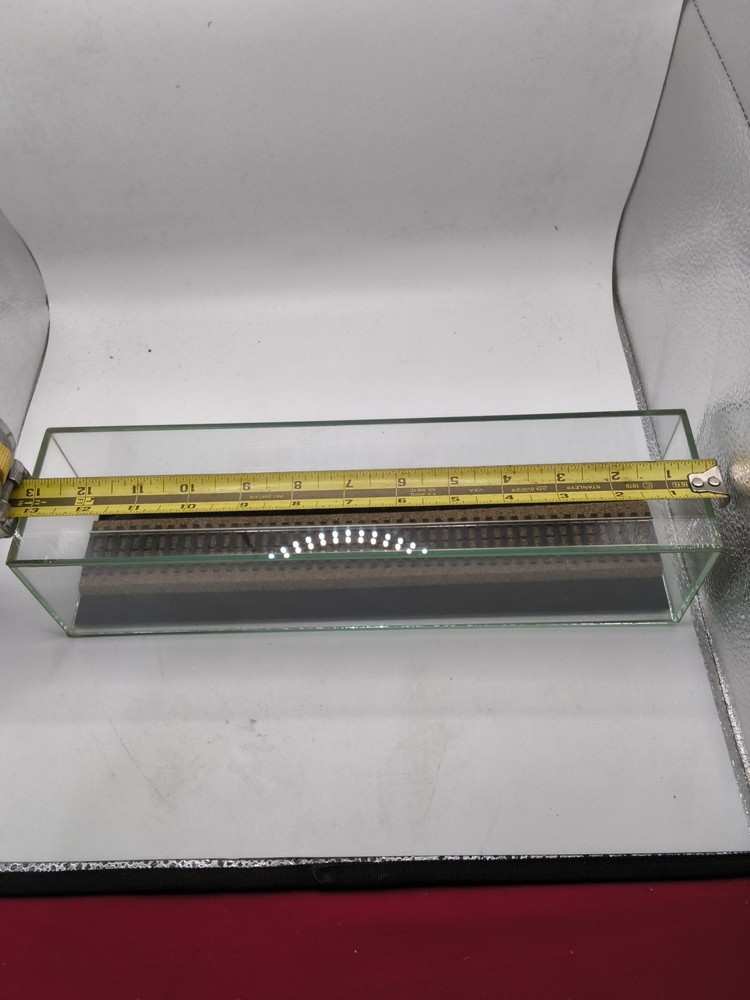 HO Scale Custom 13" Track Display Case EX