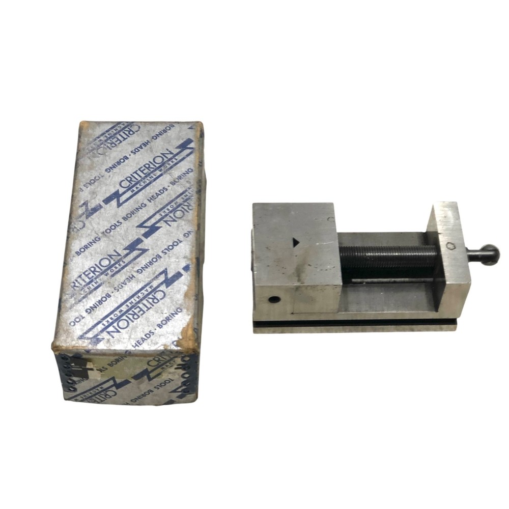 Criterion 80 Precision Toolmakers Vise 2" Width 4" Oal