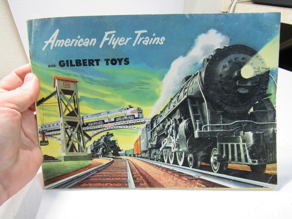 Original 1952 Gilbert AMERICAN FLYER TRAINS Catalog