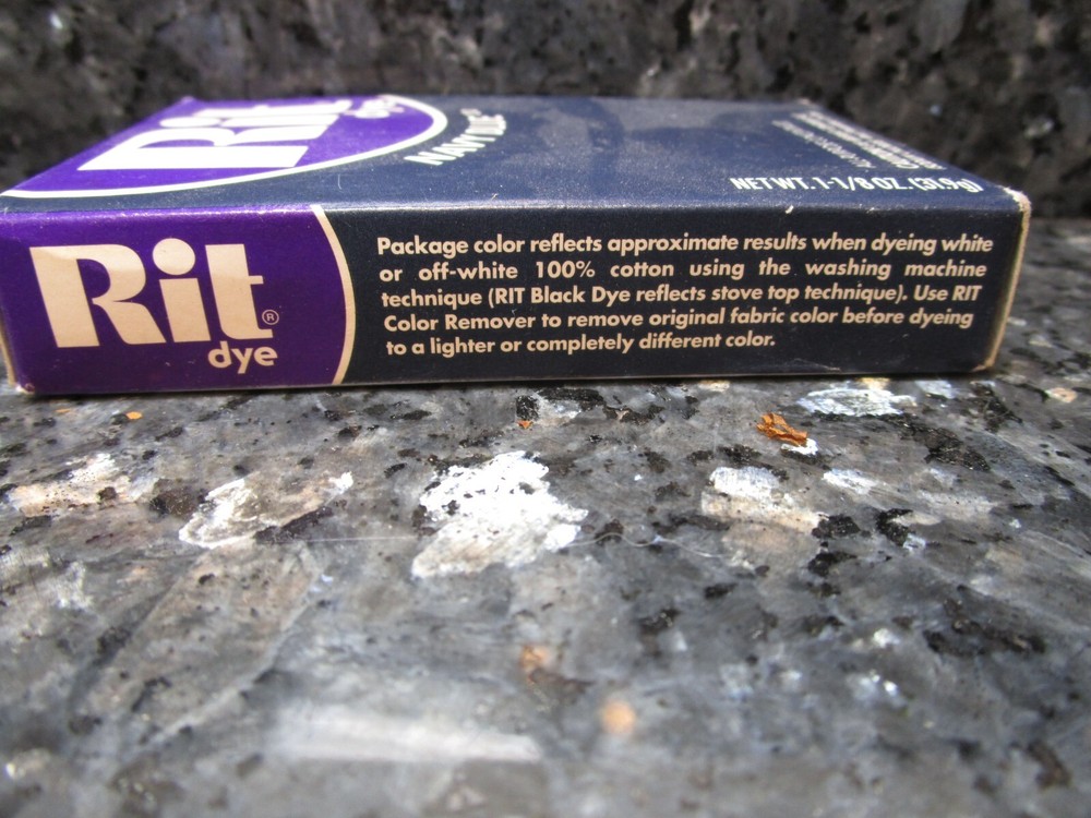 Rit Dye Powder Box ~ Old Formula ~ Navy Blue 30