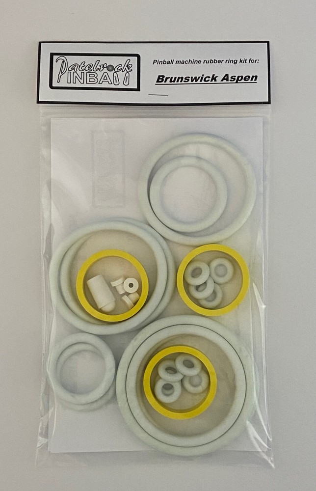 1978 Brunswick Aspen Pinball Machine Rubber Ring Kit