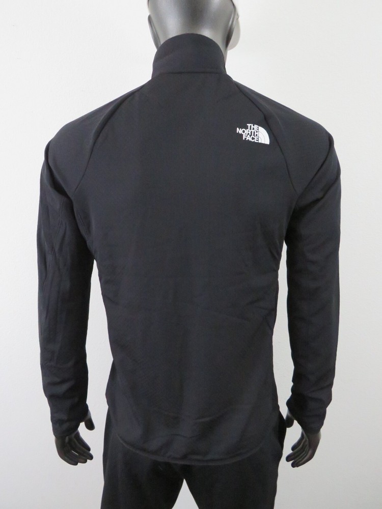 Mens North Face Summit 1/2 Zip Futurefleece Fleece Sweater Pullover Jacket Black
