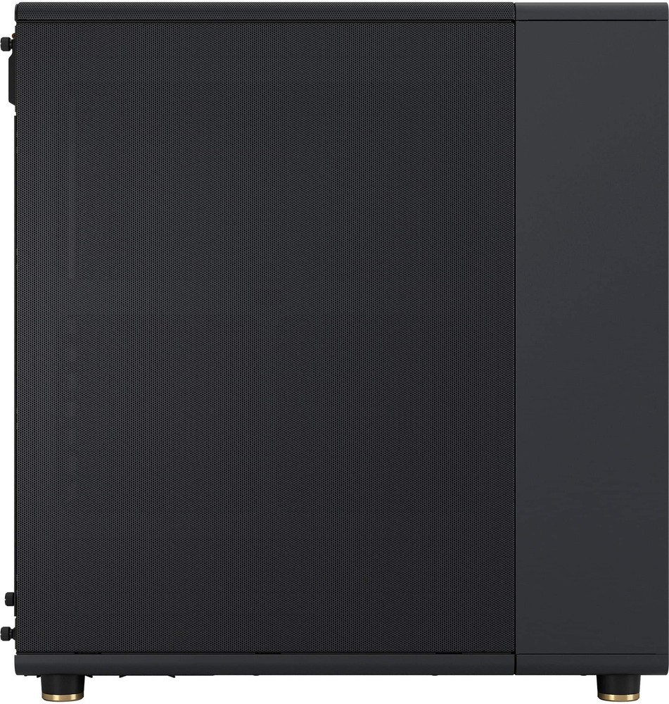 Fractal Design - North Charcoal Black with Walnut Front and Mesh Side Panel M...