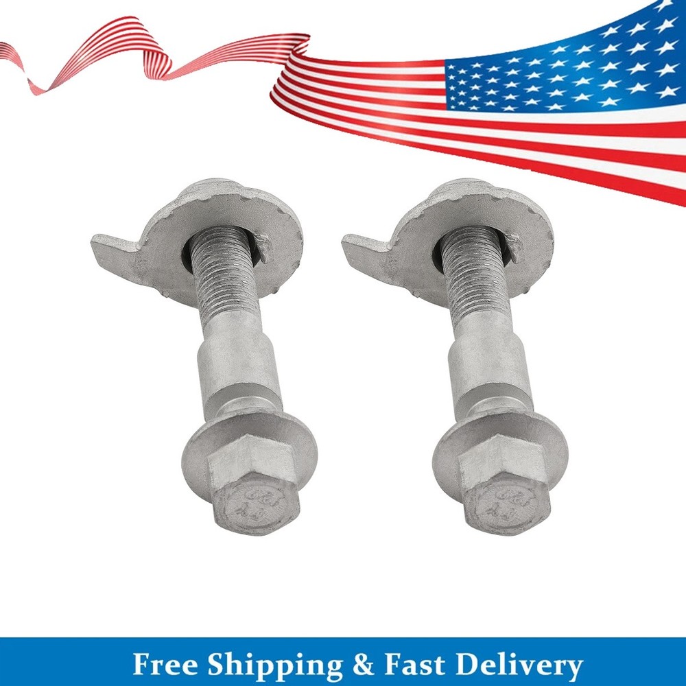 Alignment Camber Eccentric Bolt For  Chevrolet 2015 14mm Front / Rear Pair 2pcs