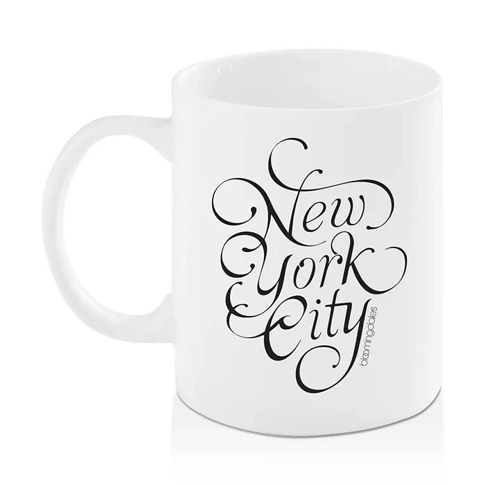 Bloomingdale's NYC Script Mug