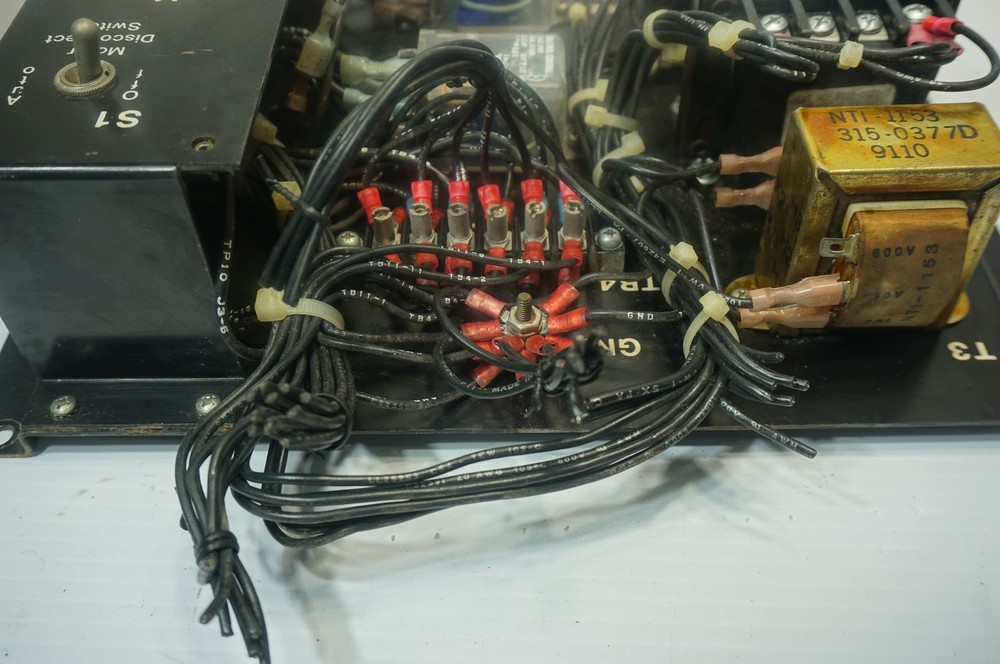 ONAN Motor Disconnect Panel from Automatic Transfer switch