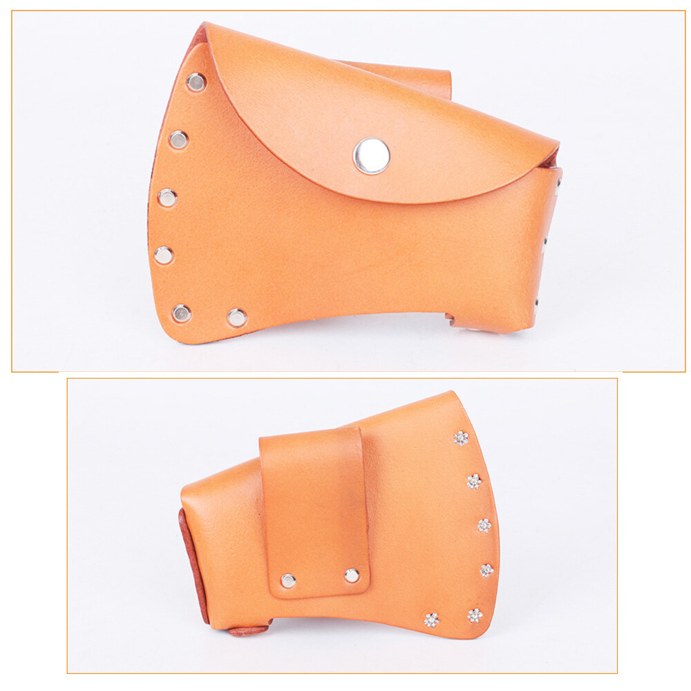 1PC Axe Blade Cover Sheath Head Hatchet Protector Double Snap Protetive Case