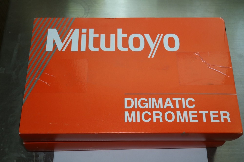 Mitutoyo 1-2” Digital Digimatic Electronic Outside 15 Degree Point Micrometer