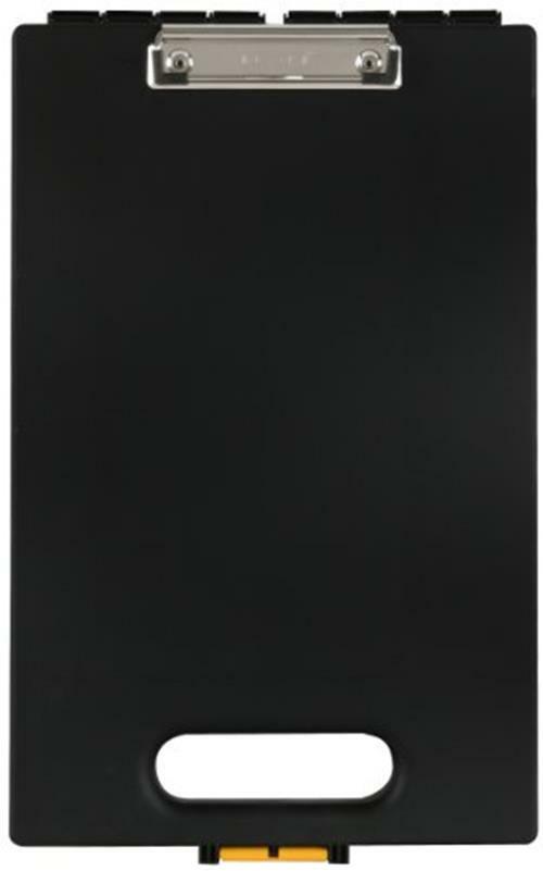 Dexas Clipcase Storage Clipboard with Handle, Black  Assorted Colors