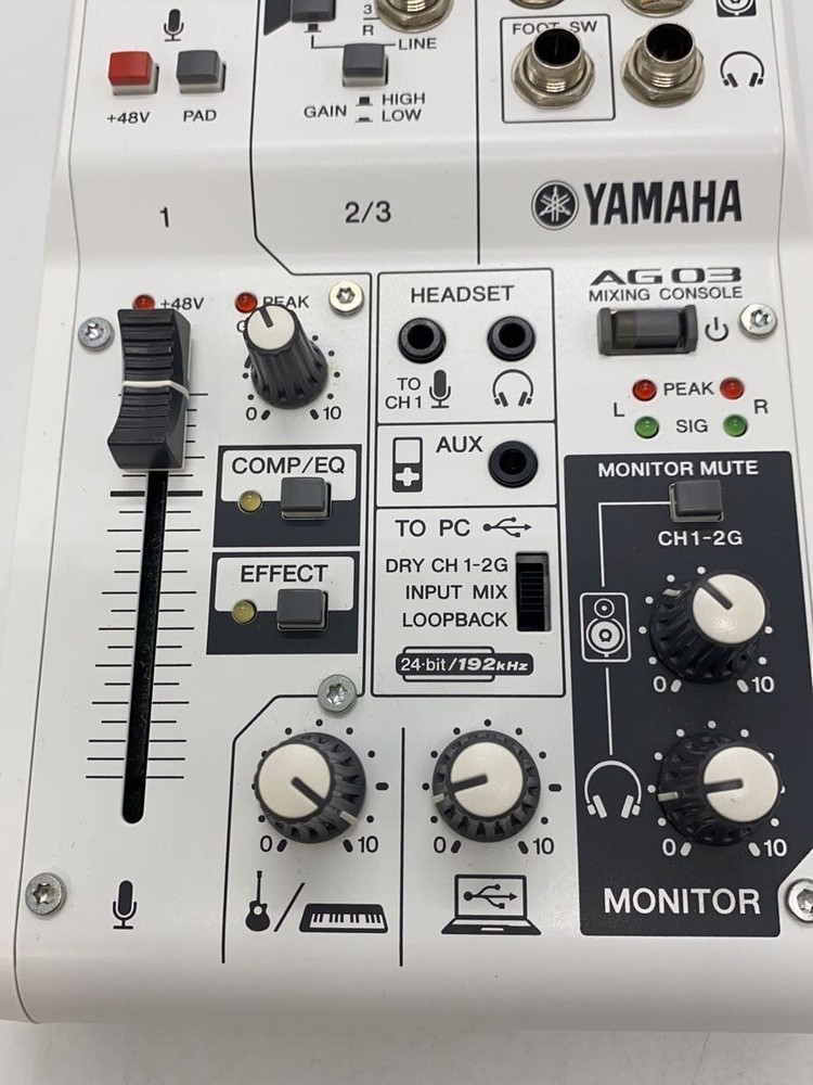 YAMAHA AG03 MIXER Used