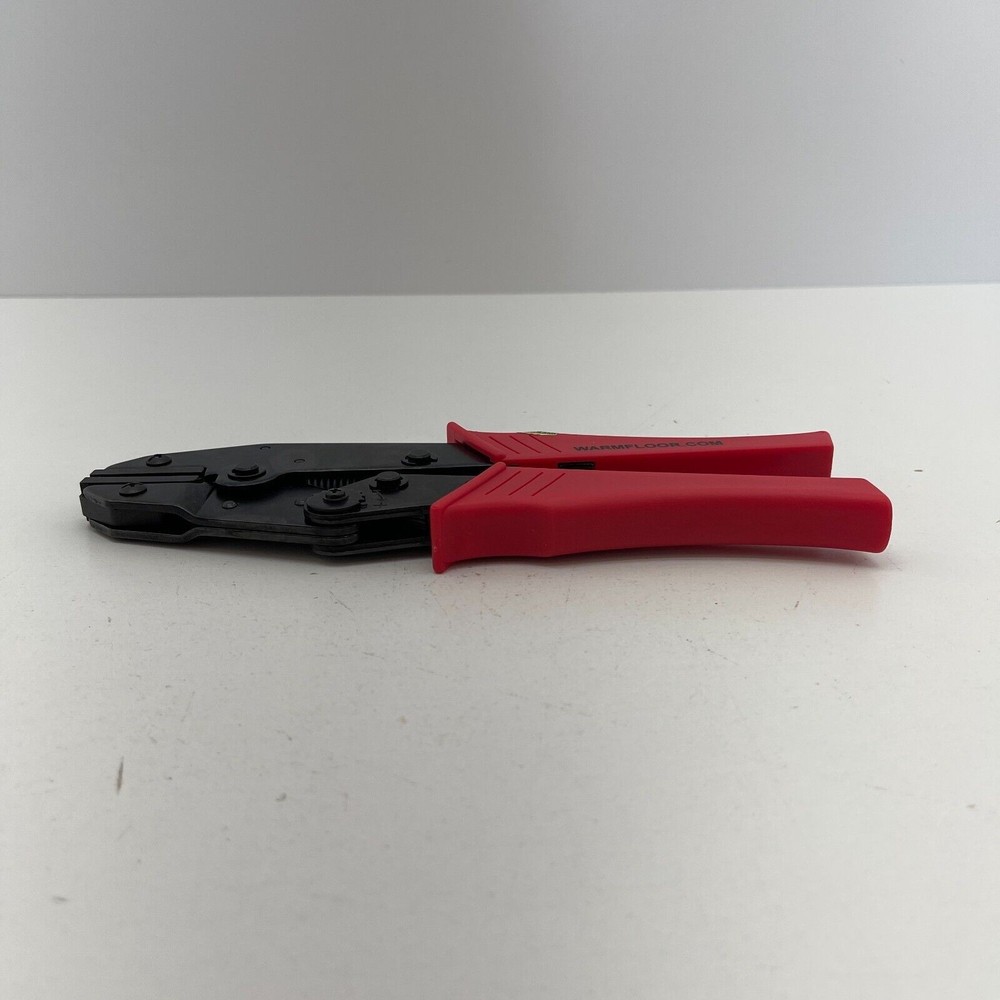 Ratcheting CRIMPER Hand Crimp Tool Flat Cable Crimpping Plier