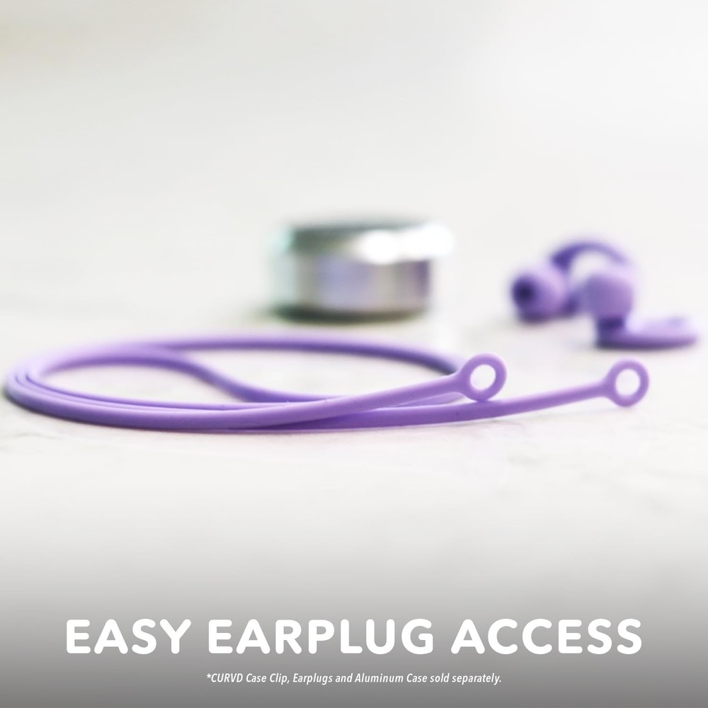 Earplug Lanyard in Silicone - Soft, Durable, 26 inch Convenience