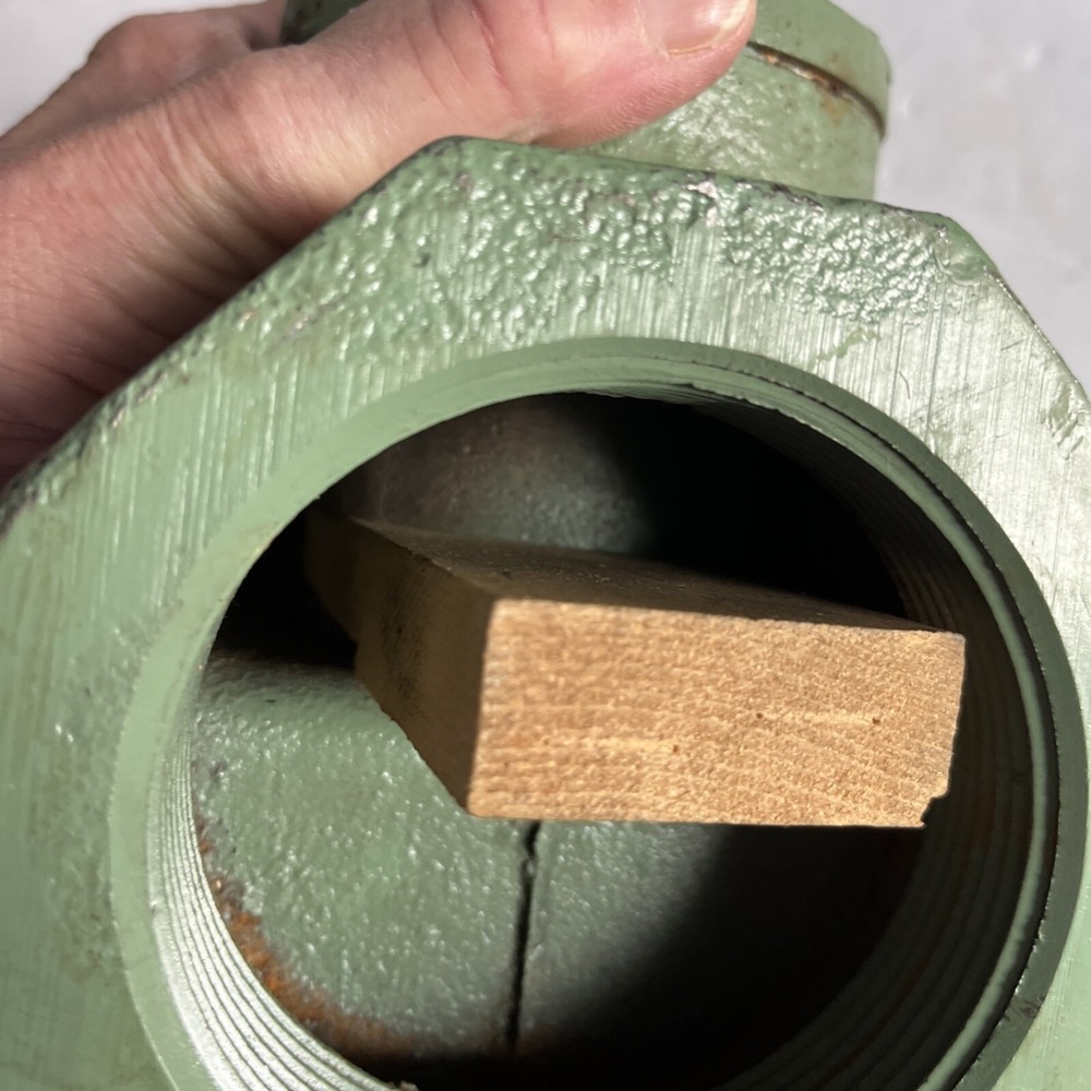 TACO 3" Cast Iron Horizontal Check Flo Valve 223-019 Threaded NOS