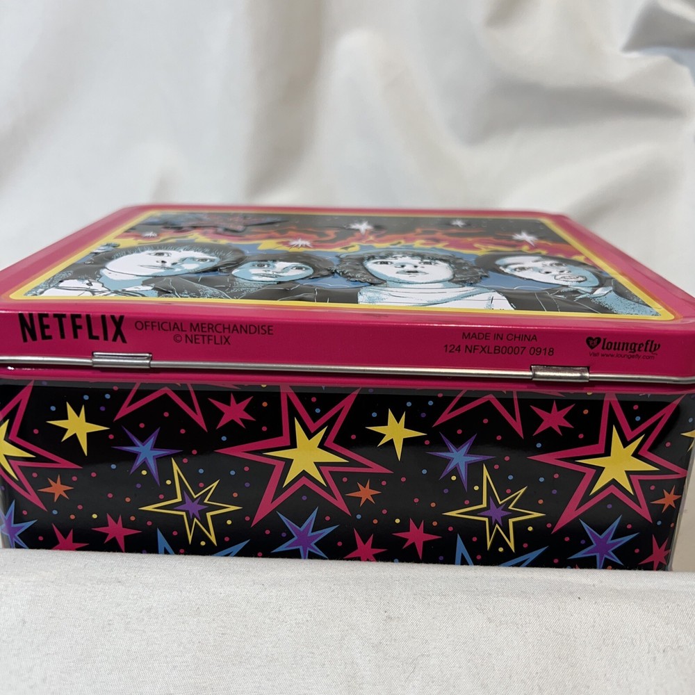 Stranger Things Metal Tin Lunchbox by Loungefly Netflix