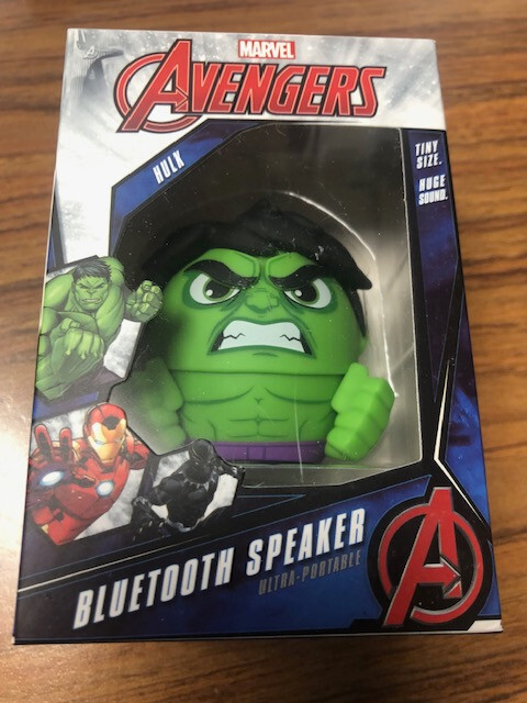 Marvel Avengers Incredible Hulk Bitty Boomers -Mini Wireless Bluetooth Speaker
