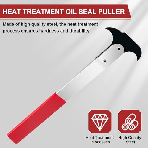 Seal Puller, 3rd Generation Oil Seal Removal Tool with 30% Thicker Dual Hook