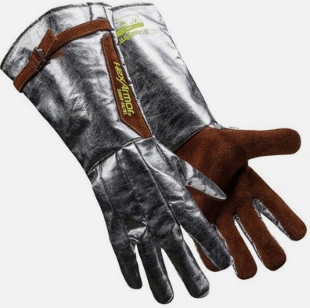HexArmor: HeatArmor 5060 Aluminized Welding Gloves Size L - Large