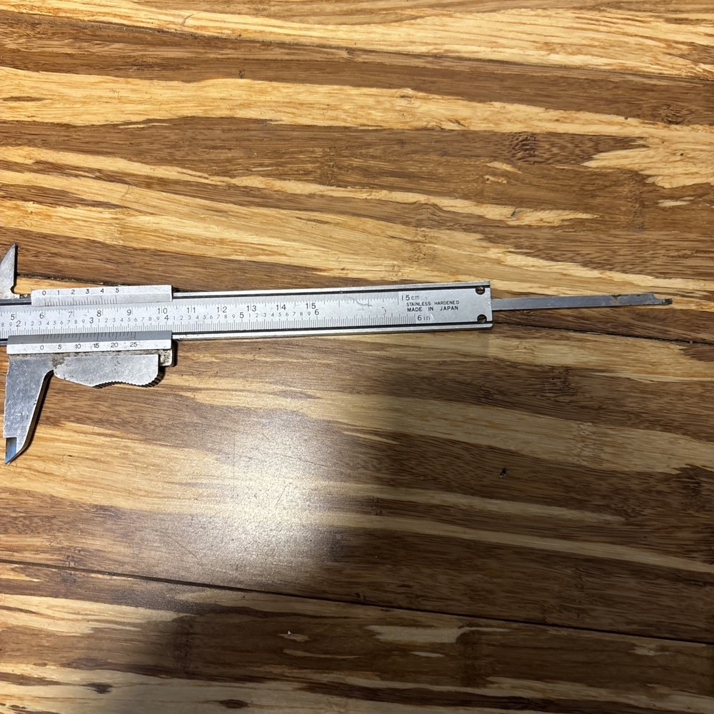 Central Tool Co. Stainless Steel Caliper Micrometer