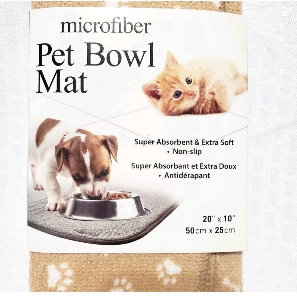 Microfiber Pet Bowl Mat