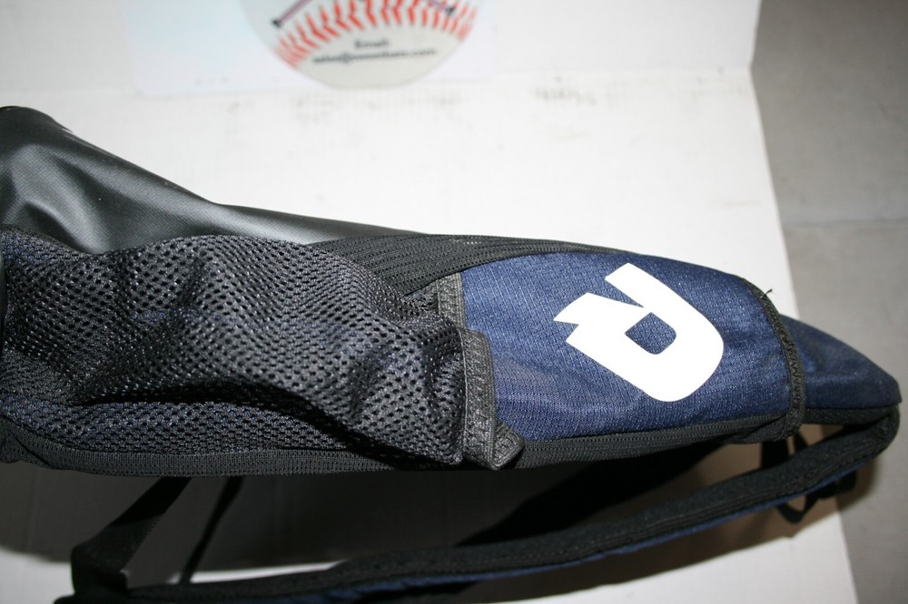Demarini Aftermath Backpack Equipment Bag Blue Black Back Pack Baseball Softball