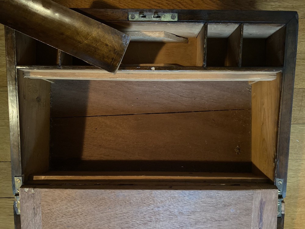 Antique Mahogany Writing Lap Desk