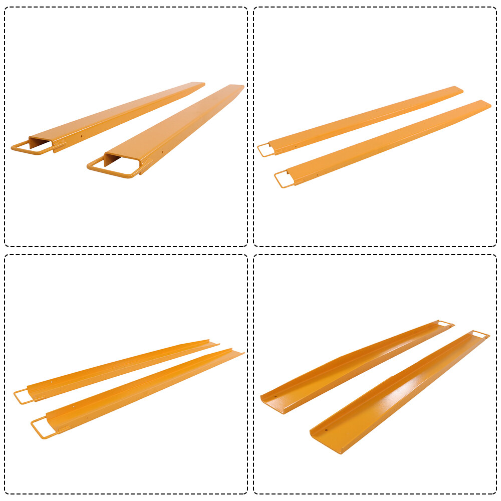 Pallet Fork Extensions Forklift Extensions 72" x 4.5" Heavy Duty Steel