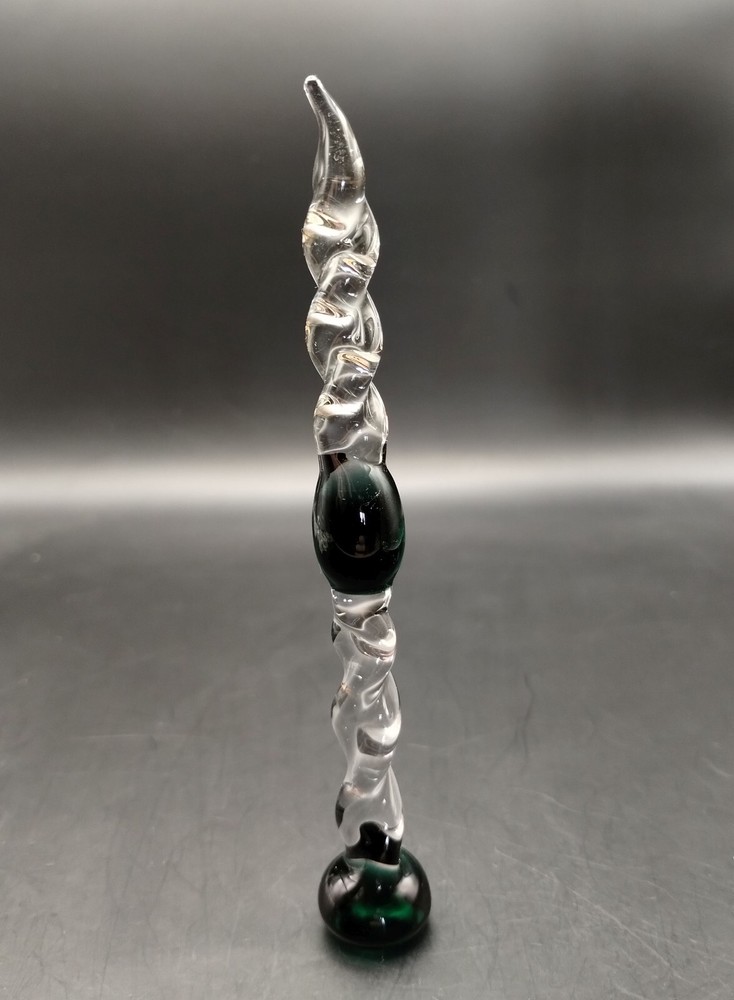 Ornate Glass Pipe Tamper Tool (Handblown)