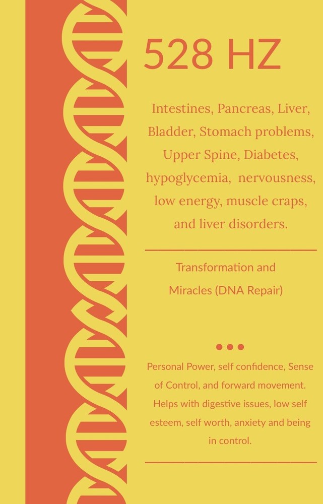 Solfeggio 528 HZ Healing Scalar frequency Imprinted Body patch