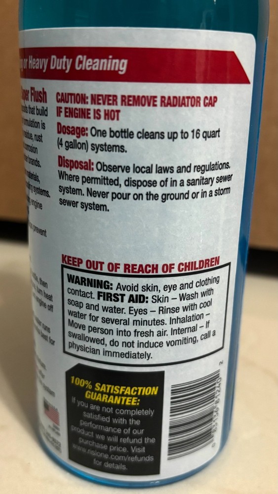 Rislone Hy-per Cool Cleaner & Super Flush 16 oz.