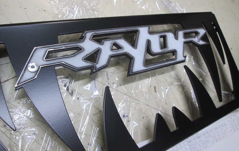 QUADRAX ELITE BUMPER GRILLE - TRIM INSERT IF NOT USING A WINCH - POLARIS RAZOR