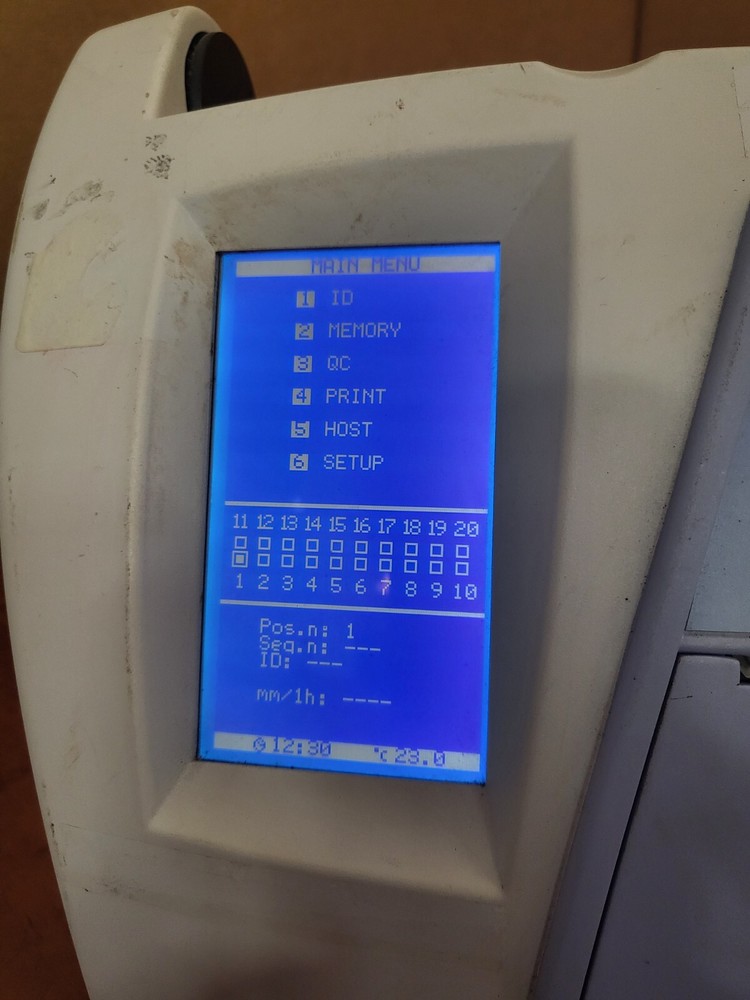 Vital Diagnostic Excyte 20 Automated ESR Analyzer