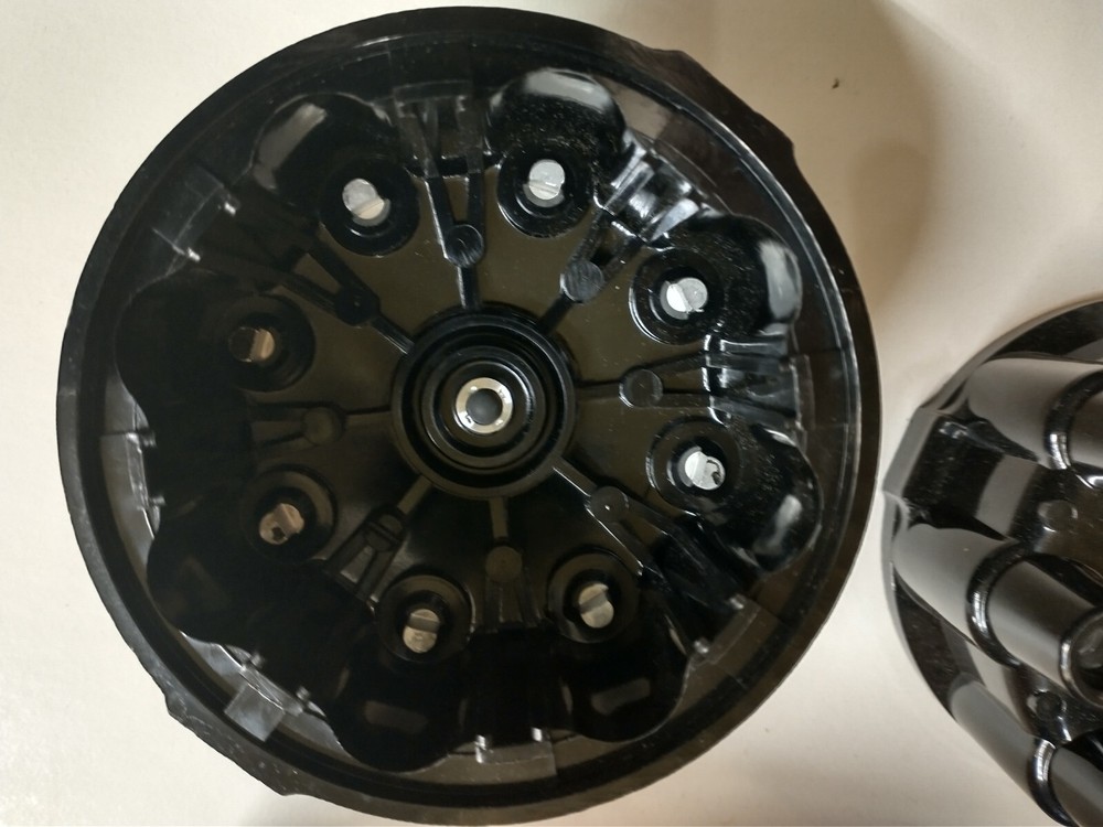 D305 DISTRIBUTOR CAPS 1951 THRU 1955 CHEVY 1 PAIR BLACK