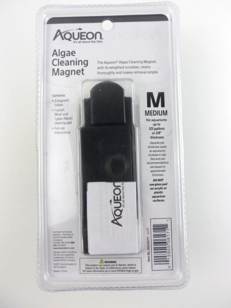 Aqueon Algae Cleaning Magnets Glass/Acrylic Medium