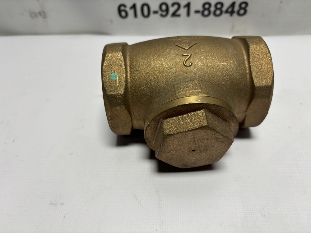 2” Bronze Swing Check Valve NPT 125 S 200 CWP