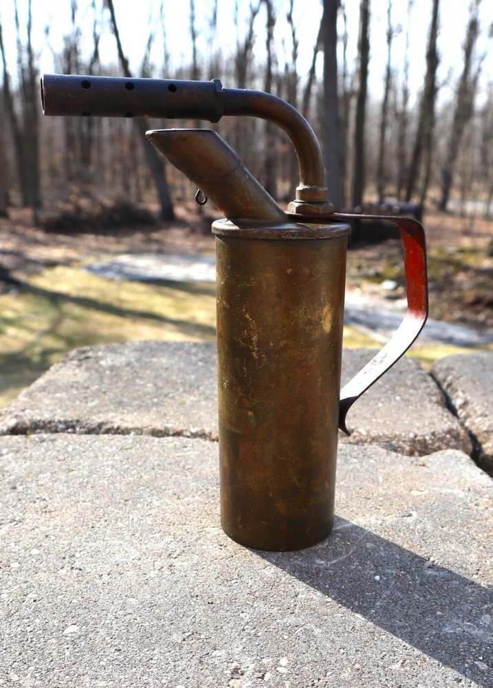 Miniature Vintage Brass Torch Burner