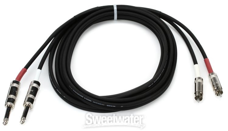 Pro Co DKQR-10 Dual RCA - RCA Cable - 10'