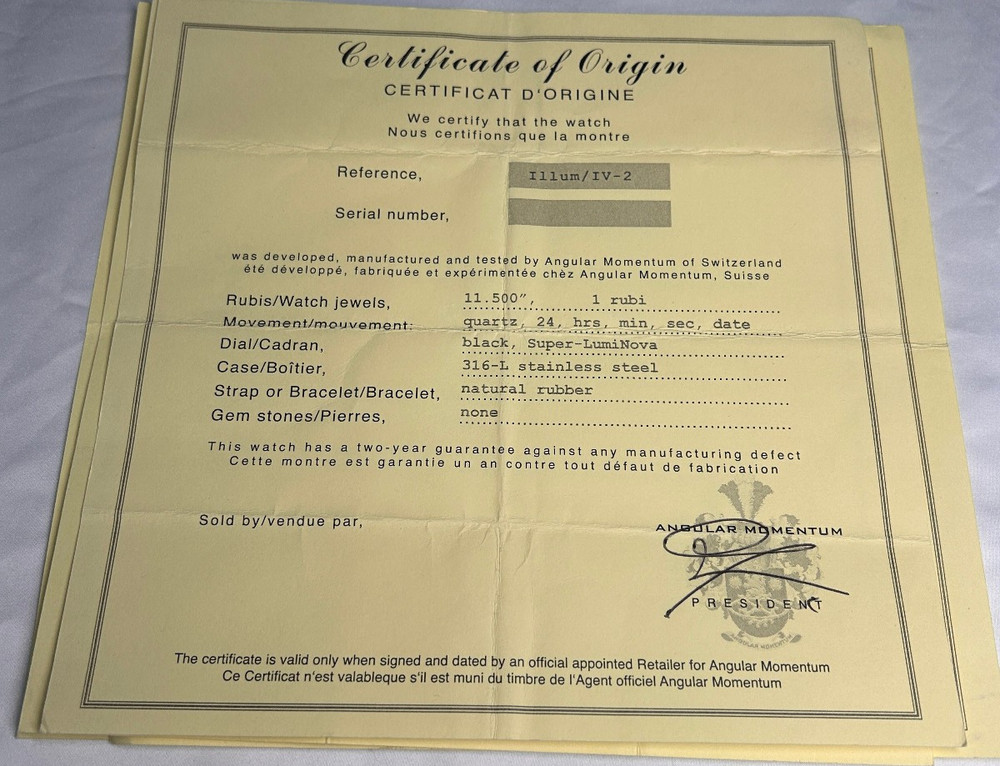 Angular Momentum Certificate of Origin (4)