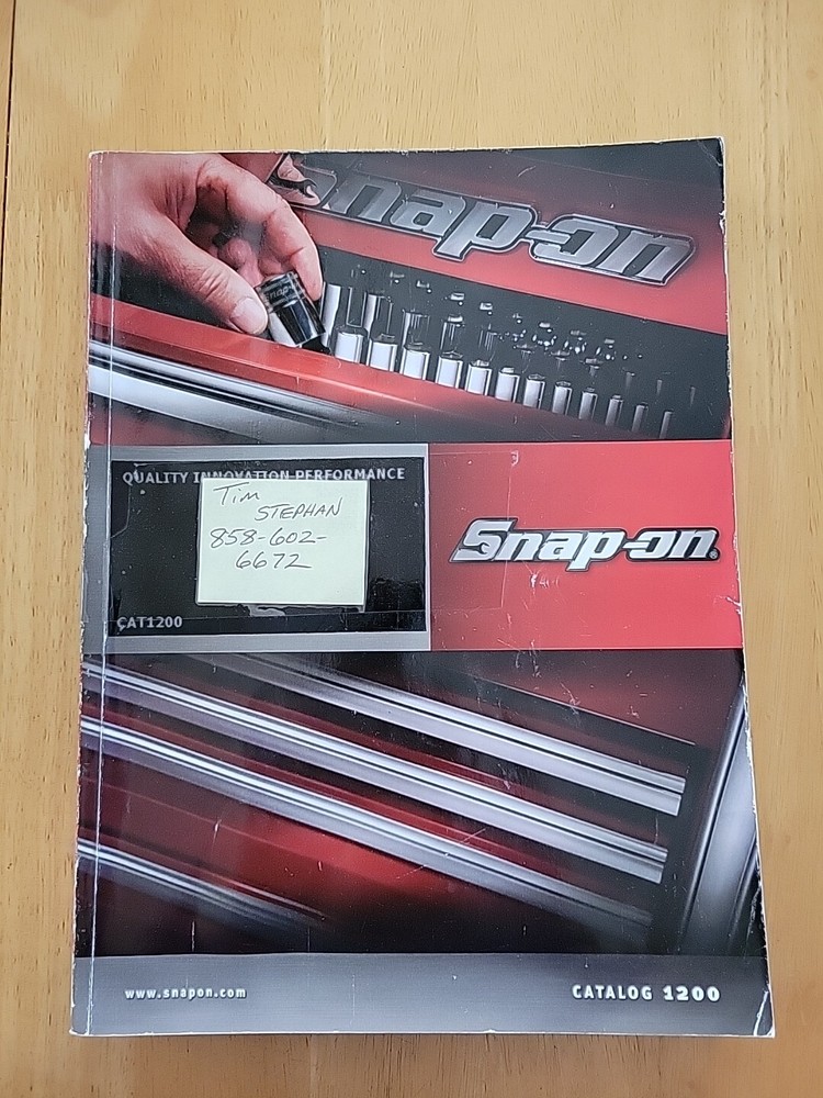2012 Snap-On Tools Catalog #1200