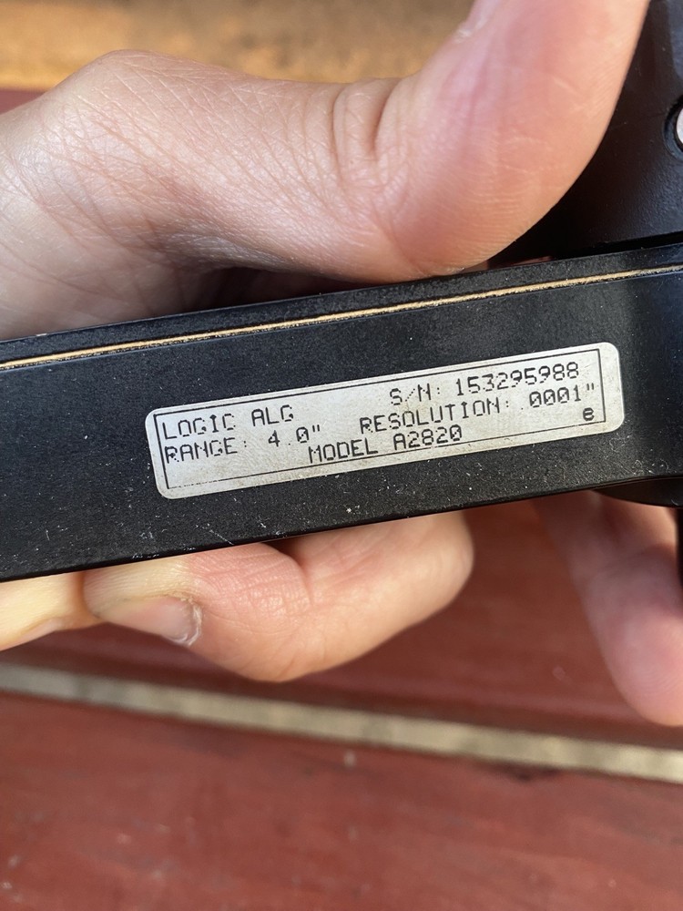 0-4” CDI ELECTRONIC / DIGITAL INDICATOR .0001 RESOLUTION, 4” RANGE