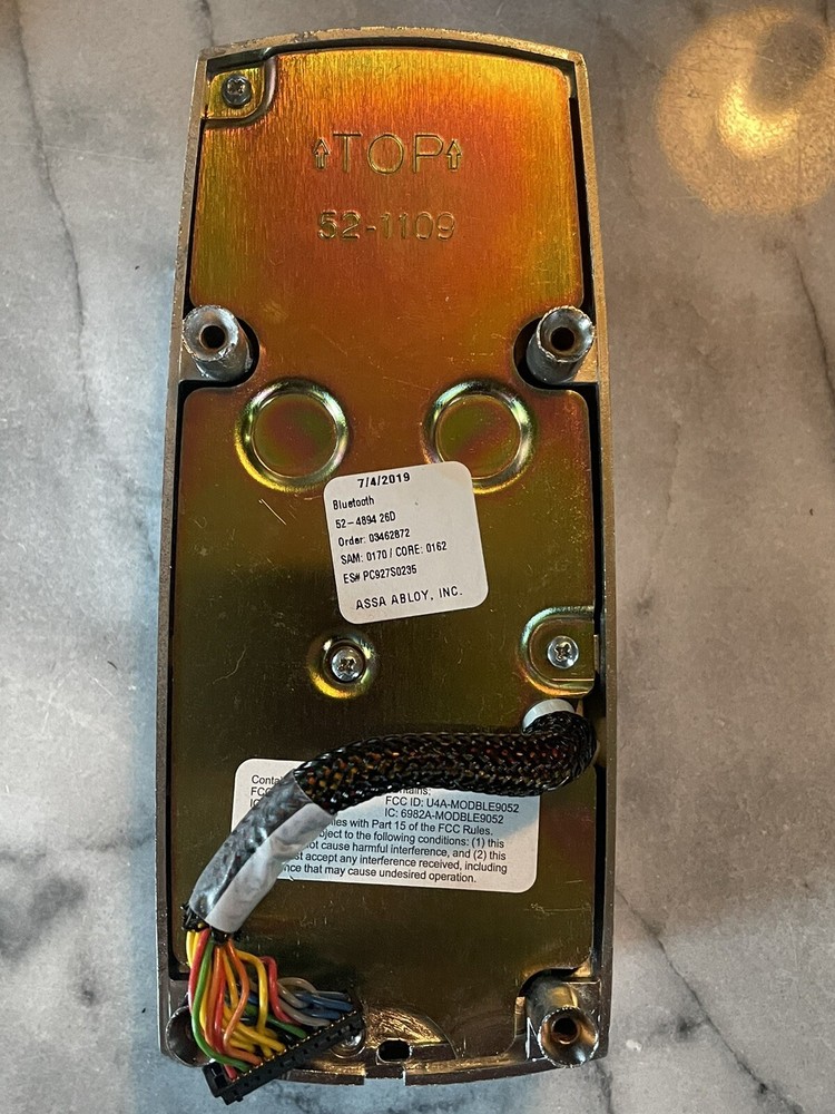 Assa Abloy Access Control Lock System (Bluetooth)