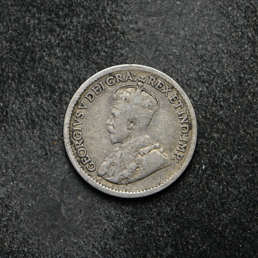 1920 Canada 5 Cent Silver (bb15518)