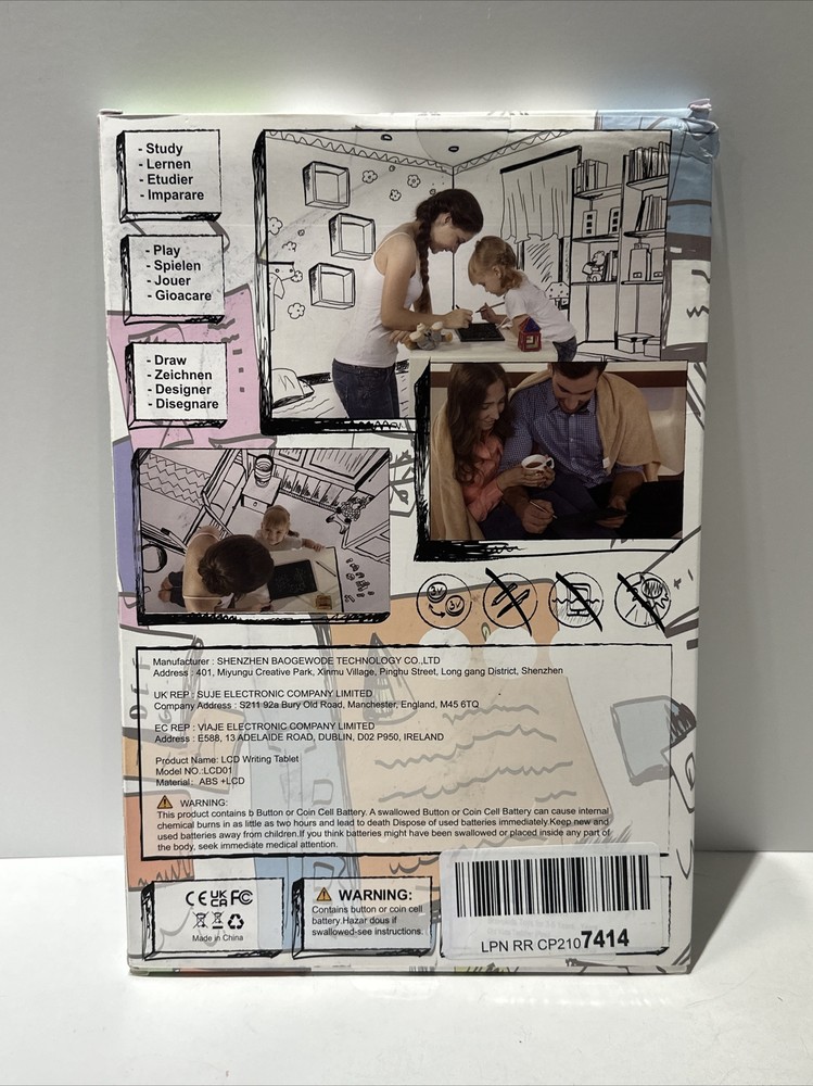 e-Writing Bravo kids Board 10” OPEN BOX