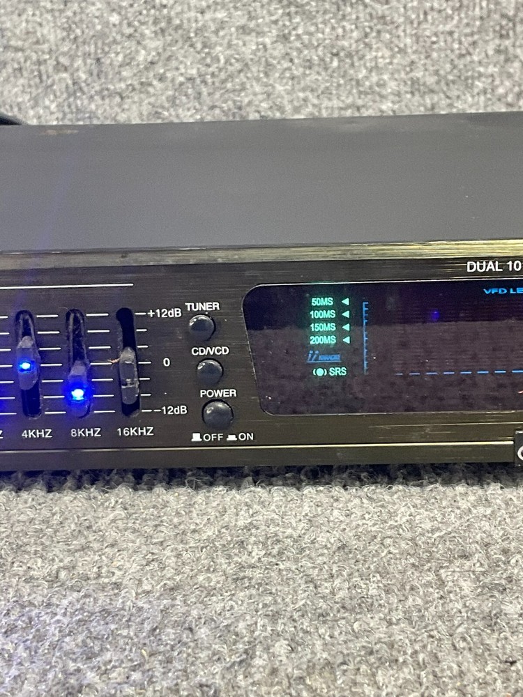 Pyle PPEQ100 Equalizer Audio Plug Broken Multiple Inputs – For Parts