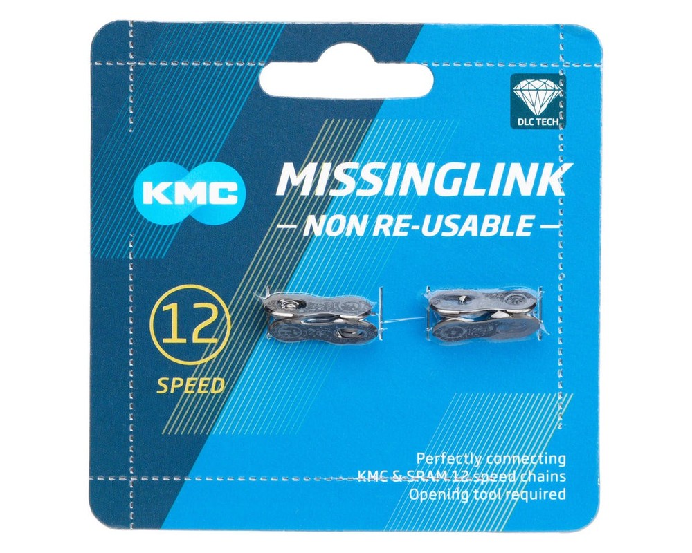KMC MissingLink DLC 12 (Black) (12 Speed) (2-Pack) [ML01216]